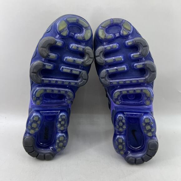 Nike Air Vapormax Plus Running Shoes Women Size 7.5 Black Yellow Comfort Sneaker - Picture 7 of 8